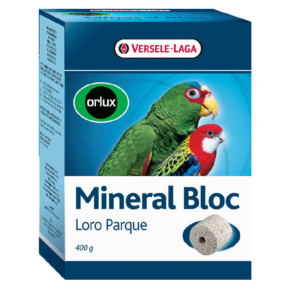 Versele-Laga Orlux Mineral Bloc Loro Parque minerální blok pro velké druhy ptáků 400 g