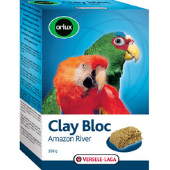 Versele Laga Orlux Clay Bloc Amazon River jílový blok pro velké papoušky 550 g