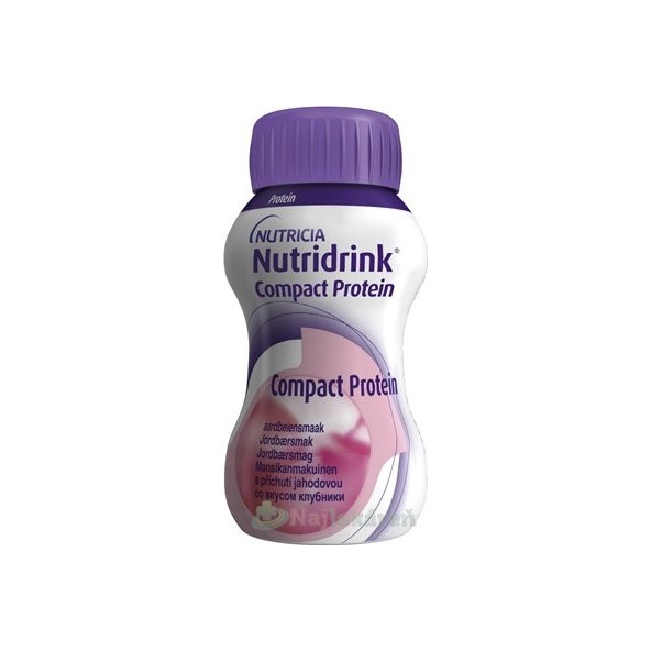 Nutridrink Compact Protein jahoda 24x125 ml
