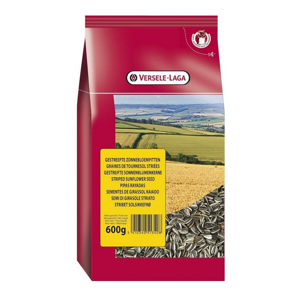 Versele Laga Sunflower Seeds Striped slunečnice žíhaná pro ptáky 600 g