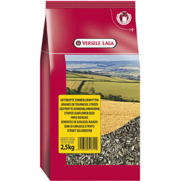 Versele Laga Sunflower Seeds Striped slunečnice žíhaná pro ptáky 2,5 kg
