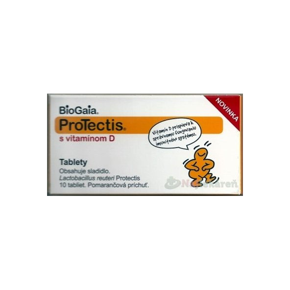 BioGaia ProTectis s vitaminem D 10 tablet