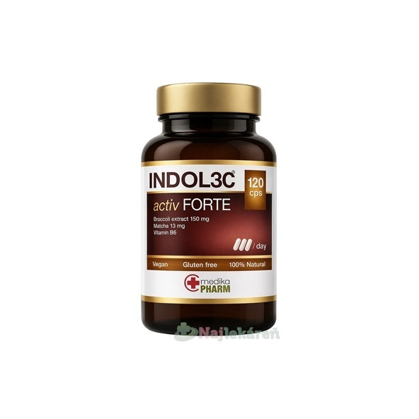 Indol3C Activ Forte 120 kapslí