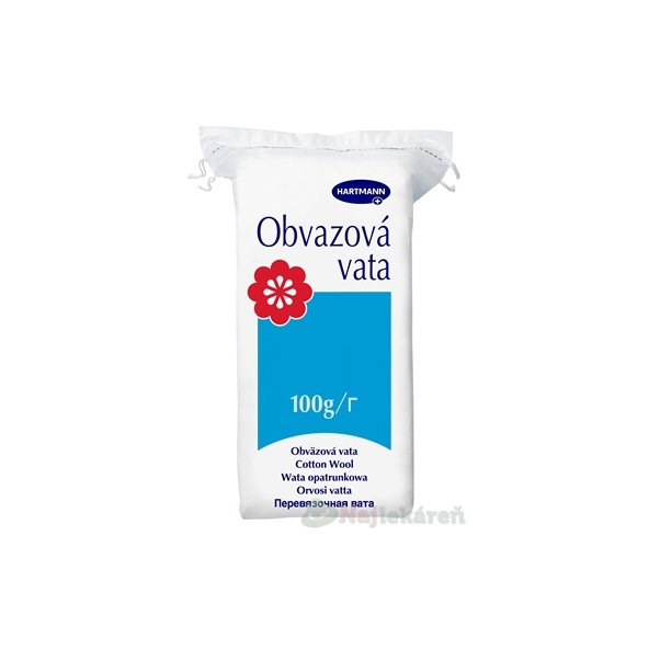Hartmann obvazová vata 100 g