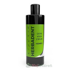 Herbadent Homeo bylinná ústní voda 400 ml