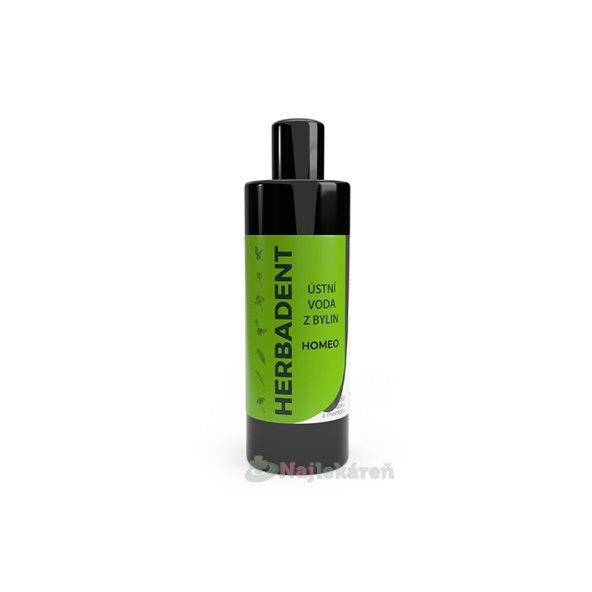 Herbadent Homeo bylinná ústní voda 400 ml