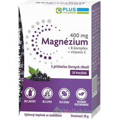 Plus Lekáreň Hořčík 400 mg + B komplex + vit.C rybíz 20 sáčků