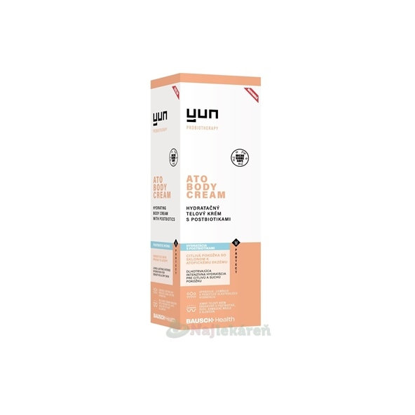 YUN ATO Body cream s postbiotiky 200 ml