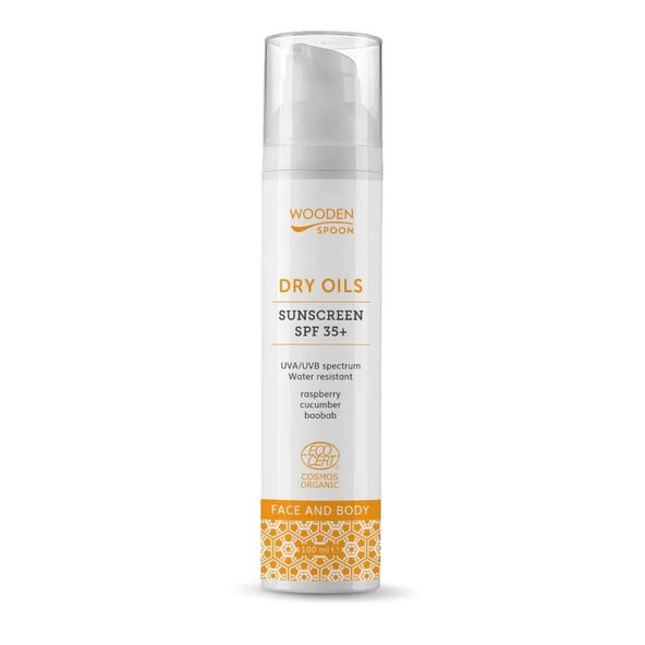 Wooden Spoon opalovací krém nekomedogenní SPF 35 100 ml