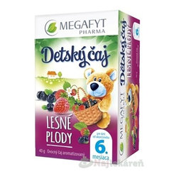 MEGAFYT Dětský čaj Lesní plody 6 m+ 20 sáčků