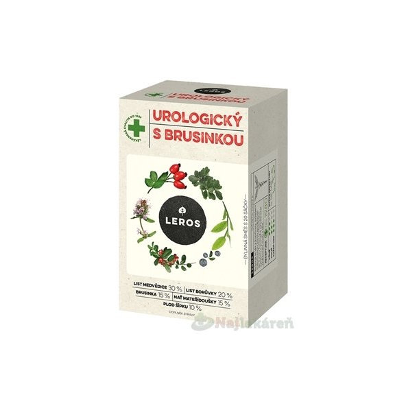 Leros Urologický čaj s brusinkou 20x1,5 g