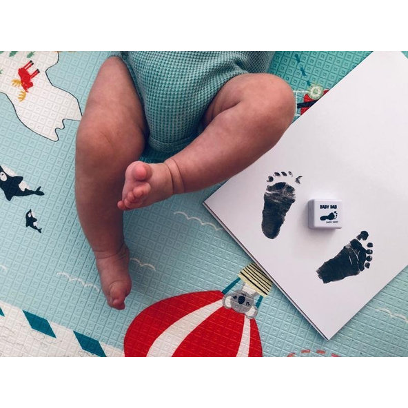 Baby Dab barva na dětské otisky fialová