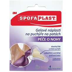 3M Spofaplast 912N náplasti gelové na puchýře na patách 4 ks