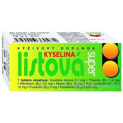 Naturvita Kyselina listová Super 60 tablet