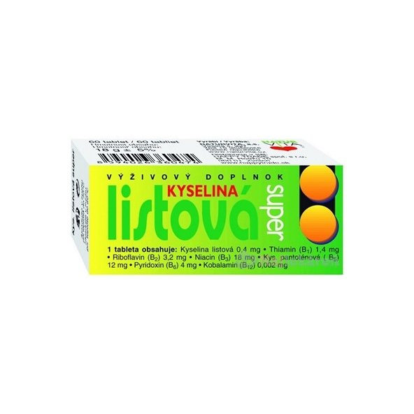 Naturvita Kyselina listová Super 60 tablet