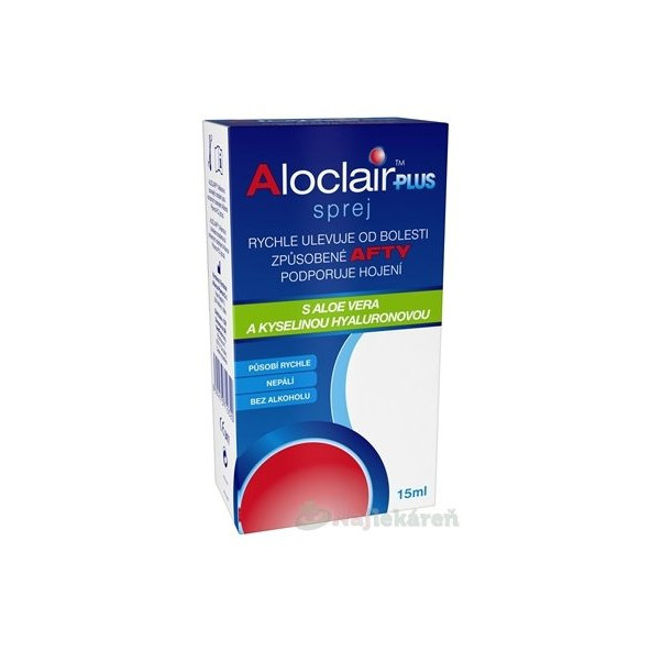 Aloclair Plus ústní sprej 15 ml