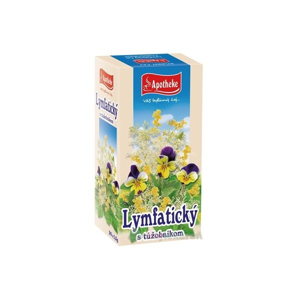 APOTHEKE Lymfatický čaj s tužebníkem 20x1,5 g