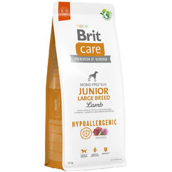 Brit Care Dog Hypoallergenic Junior Large Breed Lamb 12 kg
