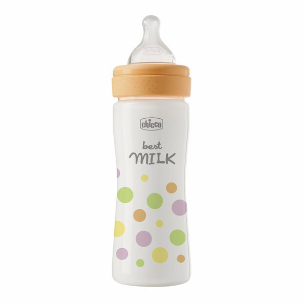 Chicco láhev Perfect Easy 250 ml medium silikon holka 2 m+
