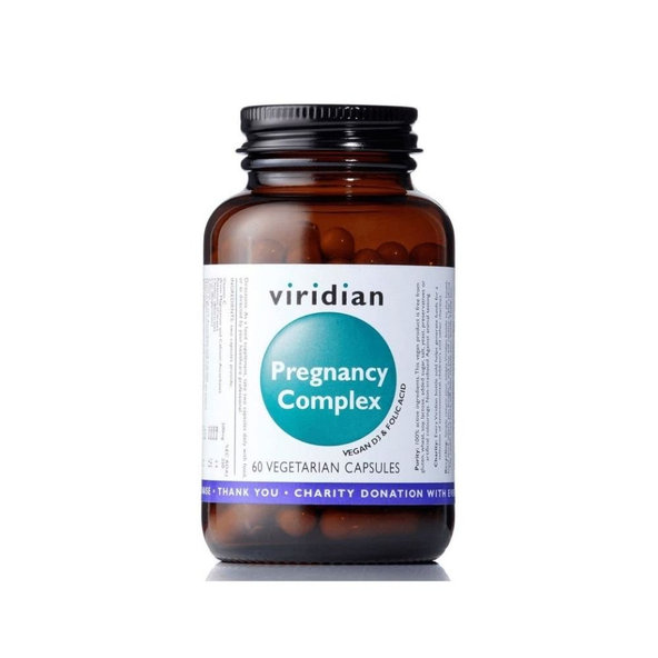 Viridian Pregnancy Complex multivitamin pro těhotné 60 kapslí