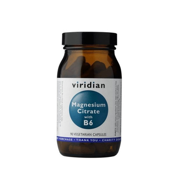 Viridian hořčík s vitaminem B6 90 kapslí
