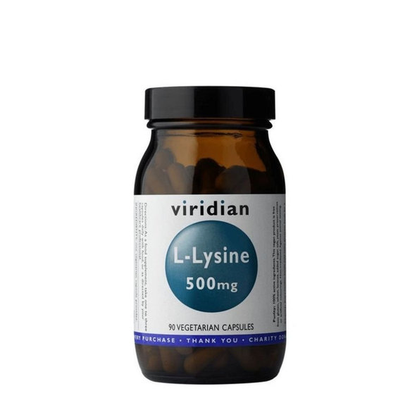 Viridian L-lysin 500 mg 90 kapslí