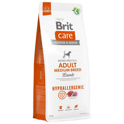 Brit Care Dog Hypoallergenic Adult Medium Breed Lamb 12 kg