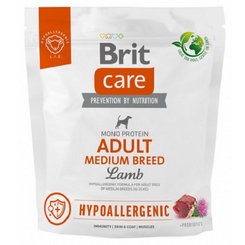 Brit Care Dog Hypoallergenic Adult Medium Breed Lamb 1 kg