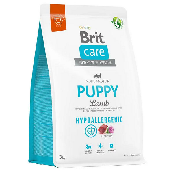 Brit Care Dog Hypoallergenic Puppy Lamb 3 kg