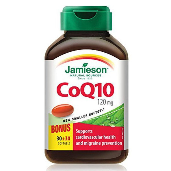 Jamieson koenzym Q10 120 mg 60 kapslí