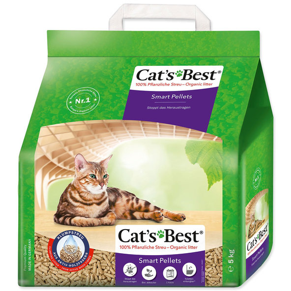 Cats Best Smart Pellets podestýlka 5 kg / 10 l