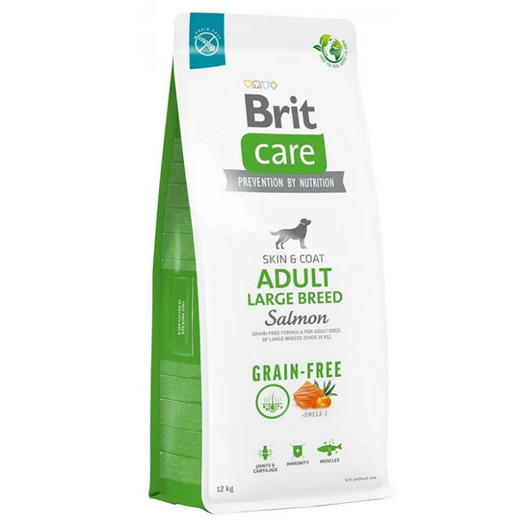 Brit Care Dog Grain Free Adult Large Breed Salmon 12 kg