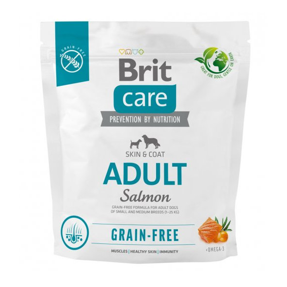 Brit Care Dog Grain Free Adult Salmon 1 kg