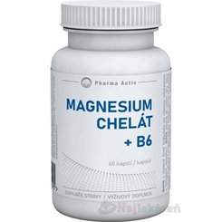 Pharma Activ Magnesium Chelát + B6 60 kapslí