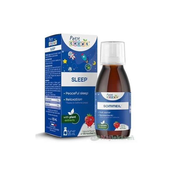 Petit Chêne Sleep sirup na podporu usínání pro děti 125 ml