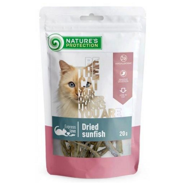 Natures Protection Lifestyle sušené rybičky pro kočky 20 g