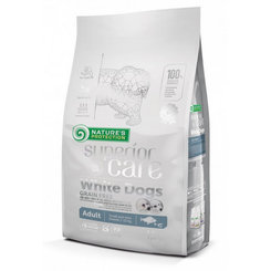 Natures Protection SC White psy adult malí, mini bílá ryba 1,5 kg
