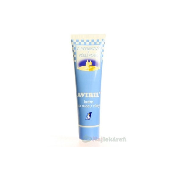 Aviril krém na ruky s včelím voskom glycerínový 100 ml