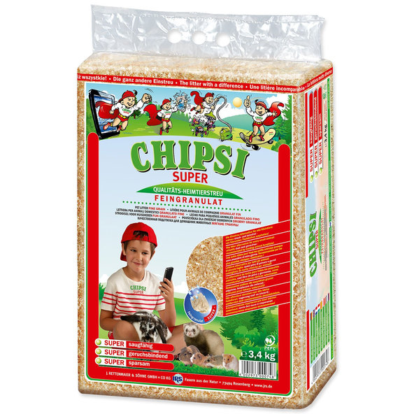 Chipsi Super hobliny podestýlka 3,5 kg