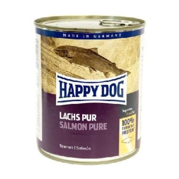 Happy Dog Premium Fleisch Pur konzerva pro psy losos 800 g