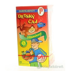 AGROKARPATY dětský čaj vitamínový 20x2 g