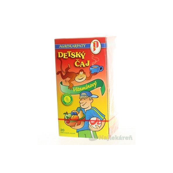 AGROKARPATY dětský čaj vitamínový 20x2 g