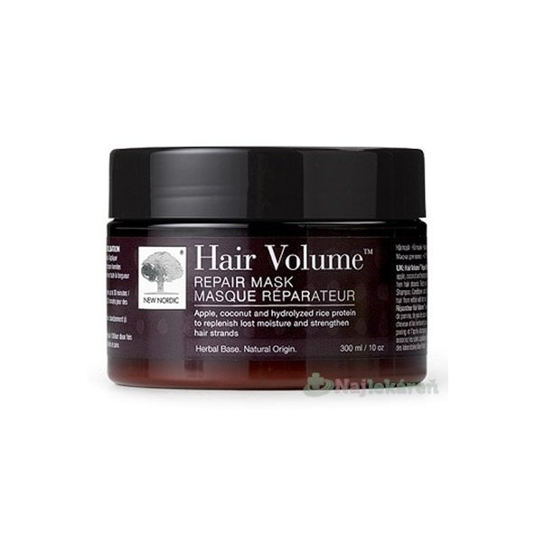 New Nordic Hair Volume Repair Mask na vlasy 300 ml