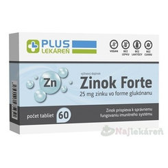 Plus Lekáreň Zinek Forte 60 tablet
