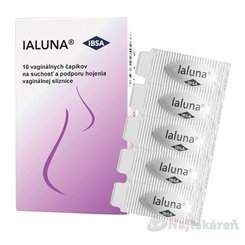 Ialuna vaginální čípky 10 ks