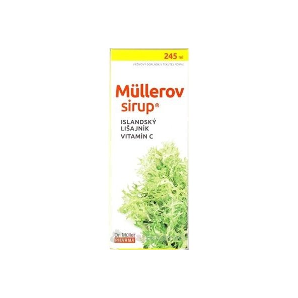 Müllerův sirup s islandským lišejníkem a vitamínem C