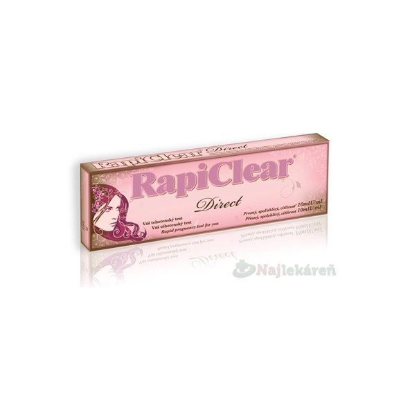 RapiClear těhotenský test Direct