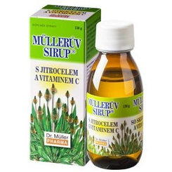 Müllerův sirup se skorocelem, medem a vitamínem C 245 ml