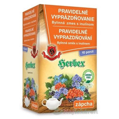 HERBEX pravidelné vyprázdňování 10x6 g + 10x8 g