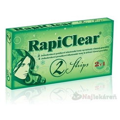 RapiClear těhotenský test Strips 2v1 2 ks